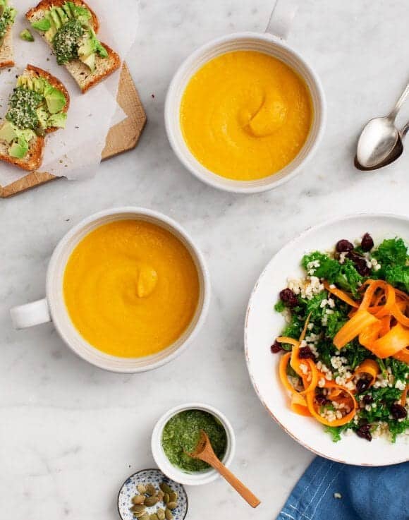 Carrot Ginger Soup - Love and Lemons