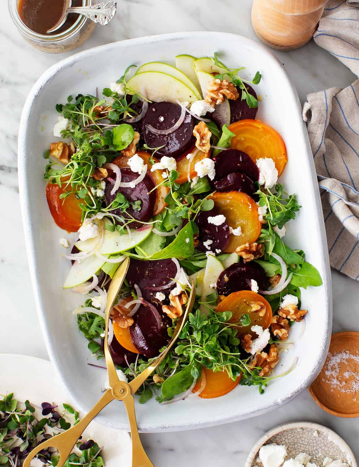 Beet Salad with Goat Cheese and Balsamic - Love and Lemons